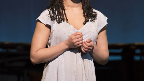 Kim Exum as Nabulungi in The Book of Mormon. © Julieta Cervantes
