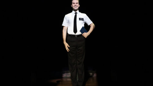 Kevin Clay as Elder Price in The Book of Mormon. © Julieta Cervantes