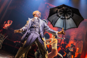 Daniel Breaker as Hermes in Hadestown.
© Evan Zimmerman for MurphyMade