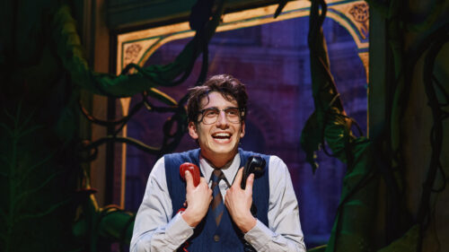 Milo Manheim as Seymour in Little Shop of Horrors. © Emilio Madrid