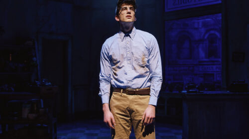 Milo Manheim as Seymour in Little Shop of Horrors. © Emilio Madrid