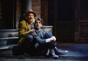 Jeremy Kushnier and Milo Manheim in Little Shop of Horrors.
© Emilio Madrid