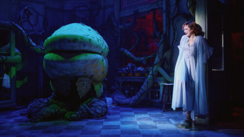 Elizabeth Gillies as Audrey in Little Shop of Horrors. © Emilio Madrid