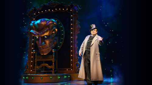 Michael McCormick as The Wizard (Photo: Joan Marcus)
