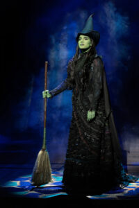 Lencia Kebede as Elphaba in Wicked.
© Joan Marcus