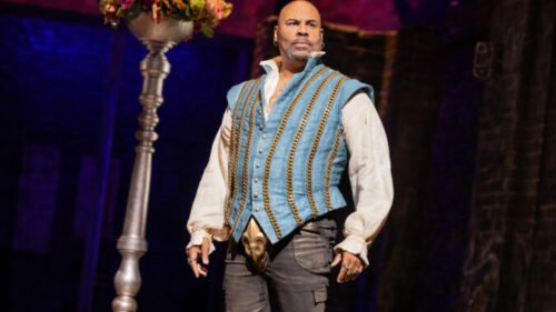 James Monroe Iglehart as "Lance" in & JULIET. © Evan Zimmerman