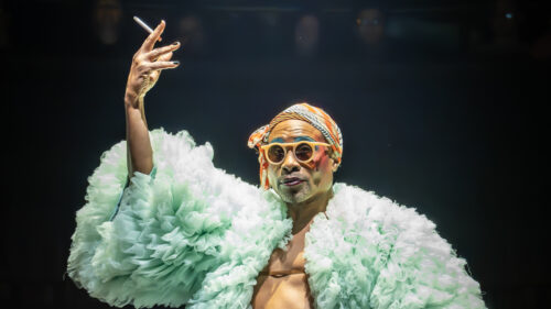 Billy Porter as the Emcee in Cabaret. © Marc Brenner