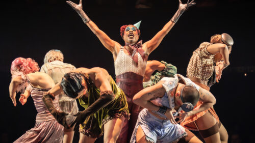 Billy Porter as the Emcee and the cast of Cabaret. © Marc Brenner