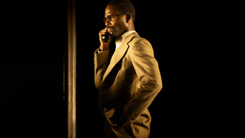 Calvin Leon Smith as Clifford Bradshaw in CABARET