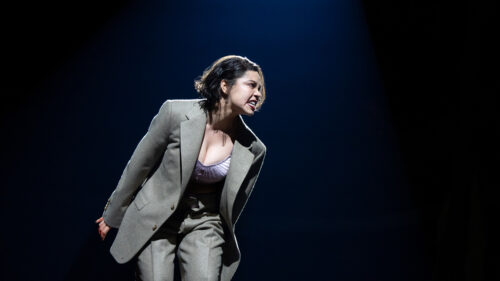 Auli'i Cravalho as Sally Bowles in CABARET.