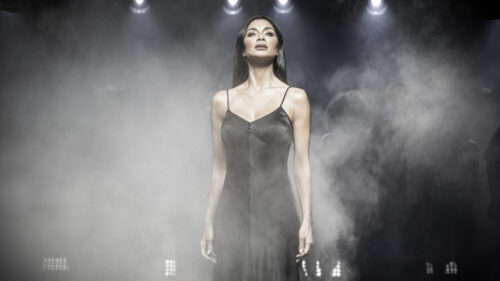 Nicole Scherzinger as Norma Desmond in Sunset Boulevard.