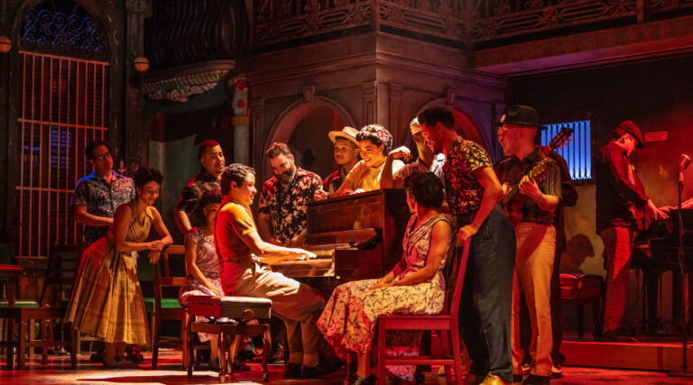 The cast of BUENA VISTA SOCIAL CLUB Photos by Matthew Murphy