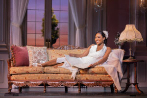 Aisha Jackson as Daisy Buchanan in The Great Gatsby.
© Evan Zimmerman for MurphyMade