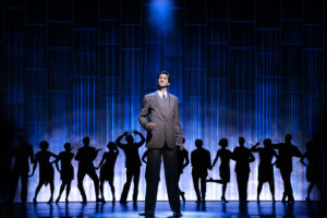 Michael Maliakel as Nick Carraway and the cast of The Great Gatsby.
© Evan Zimmerman for MurphyMade