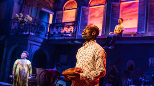 3 of 7 Natalie Venetia Belcon as Omara and Mel Semé as Ibrahim in Buena Vista Social Club. © Matthew Murphy