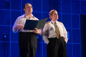 Jak Malone and Zoë Roberts in Operation Mincemeat: A New Musical.
© Julieta Cervantes