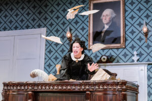 Jinkx Monsoon as Mary Todd Lincoln in Oh, Mary!.
© Evan Zimmerman for MurphyMade