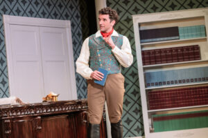 Michael Urie as Mary's Teacher in Oh, Mary!.
© Evan Zimmerman for MurphyMade