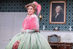 Jenn Harris as Mary's Chaperone in Oh, Mary!.
© Evan Zimmerman for MurphyMade