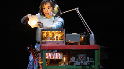 Gabrielle Nevaeh as Patty Newby in Stranger Things: The First Shadow. © Matthew Murphy and Evan Zimmerman