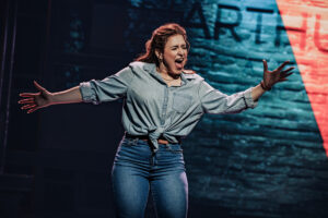 Jessica Vosk as Jersey in Hell's Kitchen.
© Marc J. Franklin