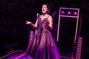 Gracie Lawrence as Connie Francis in Just In Time.
© Matthew Murphy and Evan Zimmerman