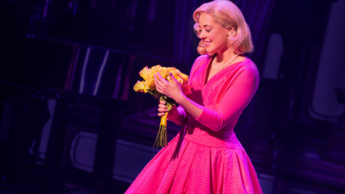 Erika Henningsen as Sandra Dee in Just In Time © Matthew Murphy and Evan Zimmerman