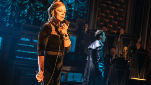Emily Bergl as Nina in Just In Time. © Matthew Murphy and Evan Zimmerman