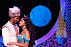 Michael Maliakel and Shoba Narayan go to a whole new world as Aladdin and Jasmine.