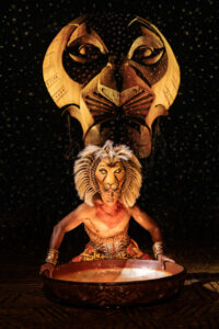 Vincent Jamal Hooper as Simba in The Lion King.
© Matthew Murphy for MurphyMade