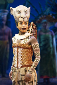 Pearl Khwezi as Nala in The Lion King.