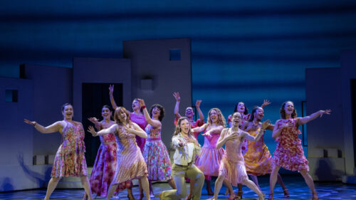 The cast of Mamma Mia!. © Joan Marcus