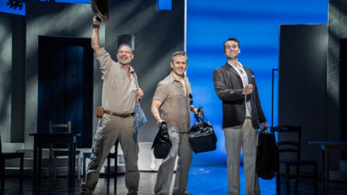 The cast of Mamma Mia!. © Joan Marcus