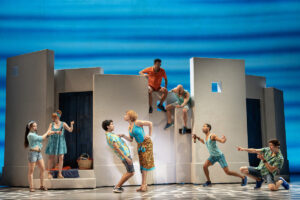 The cast of Mamma Mia!.
© Joan Marcus