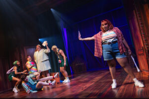 Aneesa Folds as Hallie and the cast of Ginger Twinsies.
© Matthew Murphy