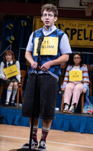 Kevin McHale as the William Barfée in The 25th Annual Putnam County Spelling Bee.
© Joan Marcus