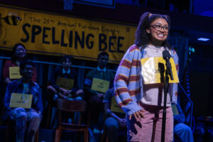 Jasmine Amy Rogers as Olive Ostrovsky in The 25th Annual Putnam County Spelling Bee.
© Joan Marcus