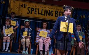 Leana Rae Concepcion as Marcy Park in The 25th Annual Putnam County Spelling Bee.
© Joan Marcus