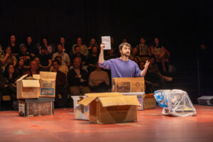 Daniel Radcliffe in Every Brilliant Thing
© Matthew Murphy