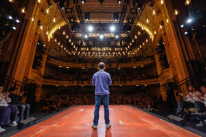 Daniel Radcliffe in Every Brilliant Thing
© Matthew Murphy