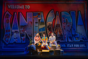 Shoshana Bean, Benjamin Pajak and LJ Benet in The Lost Boys.
© Matthew Murphy